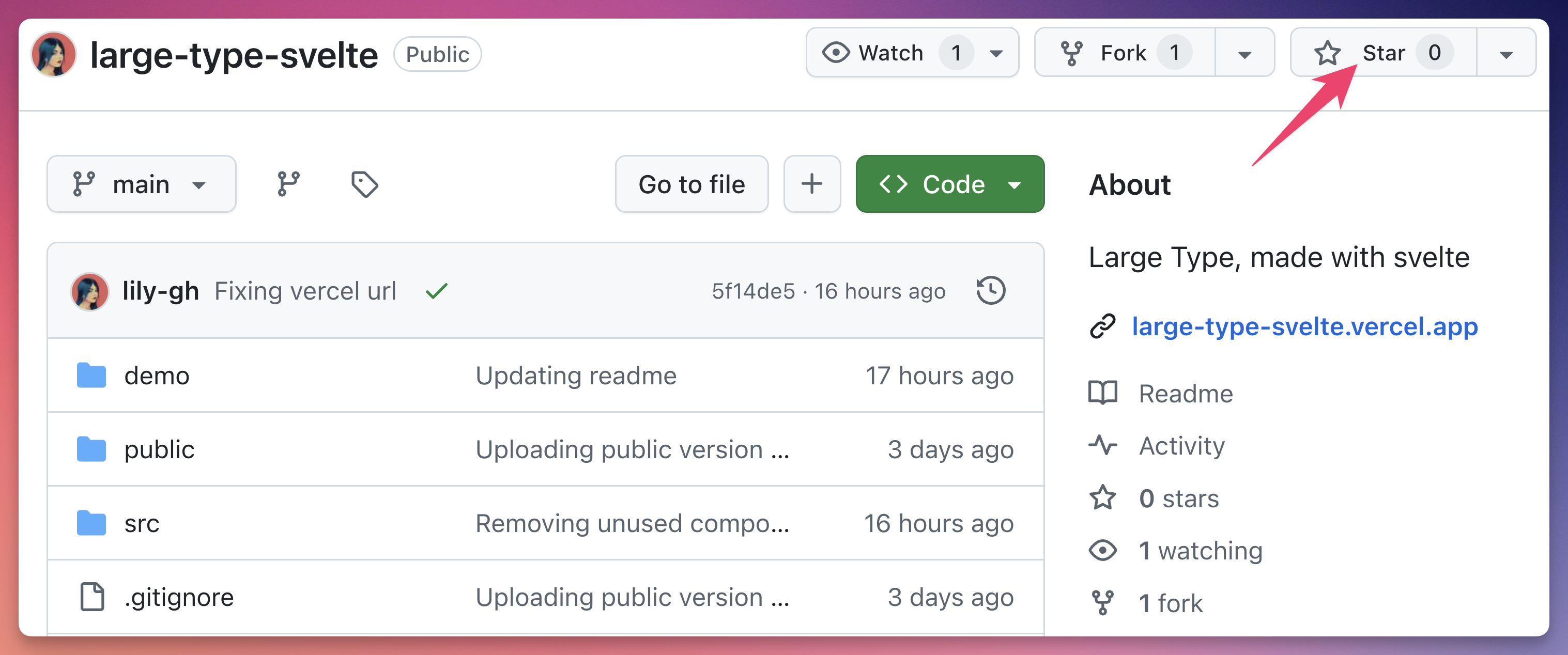 Give the project a star on GitHub! Give the project a star on GitHub!